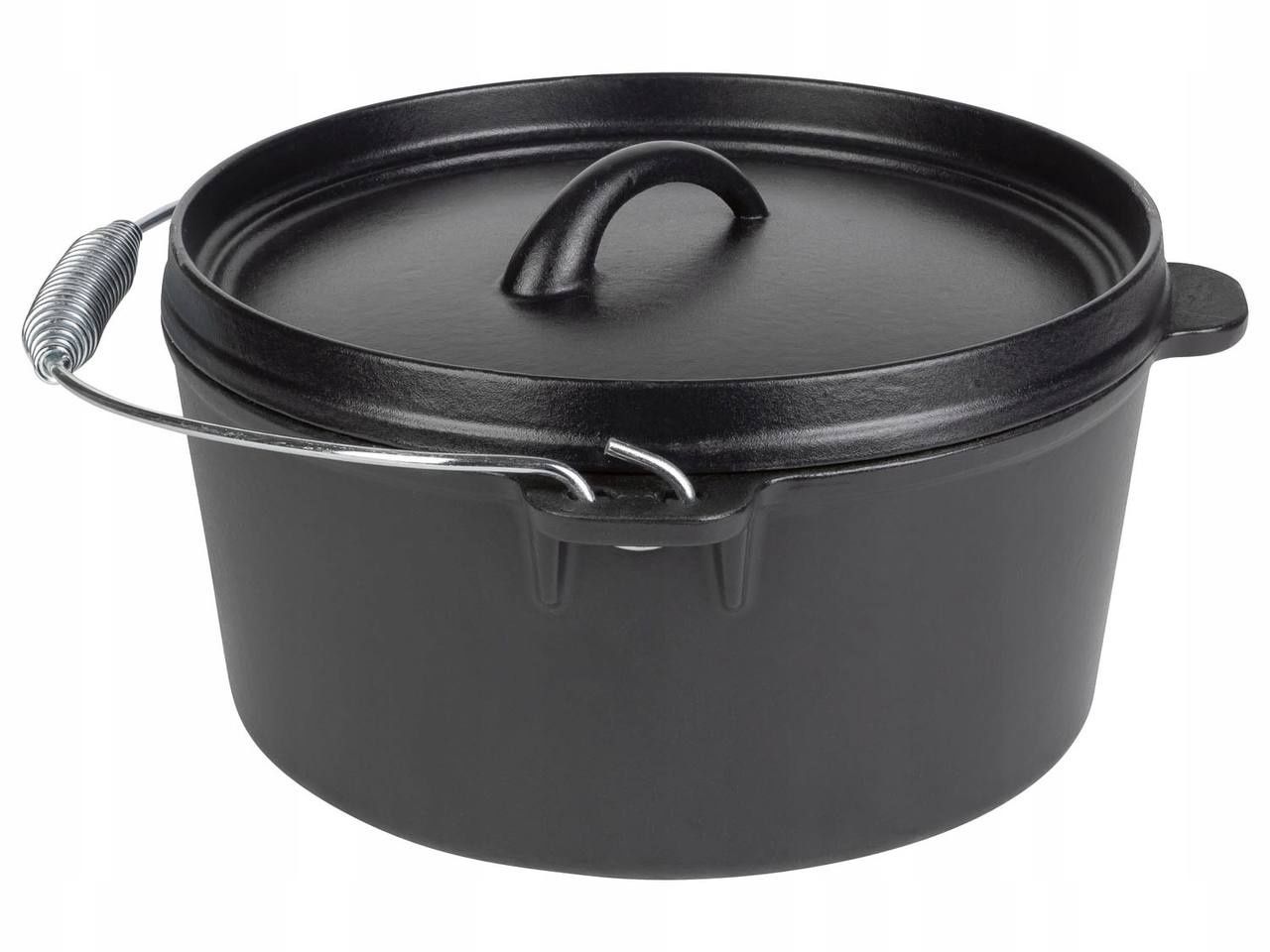 Чугунный казан голландский 3,7 л. grill meister