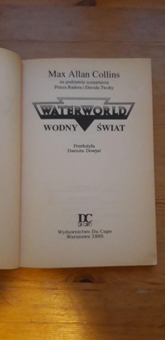 Książka Waterworld - Wodny Świat, Max Allan Collins