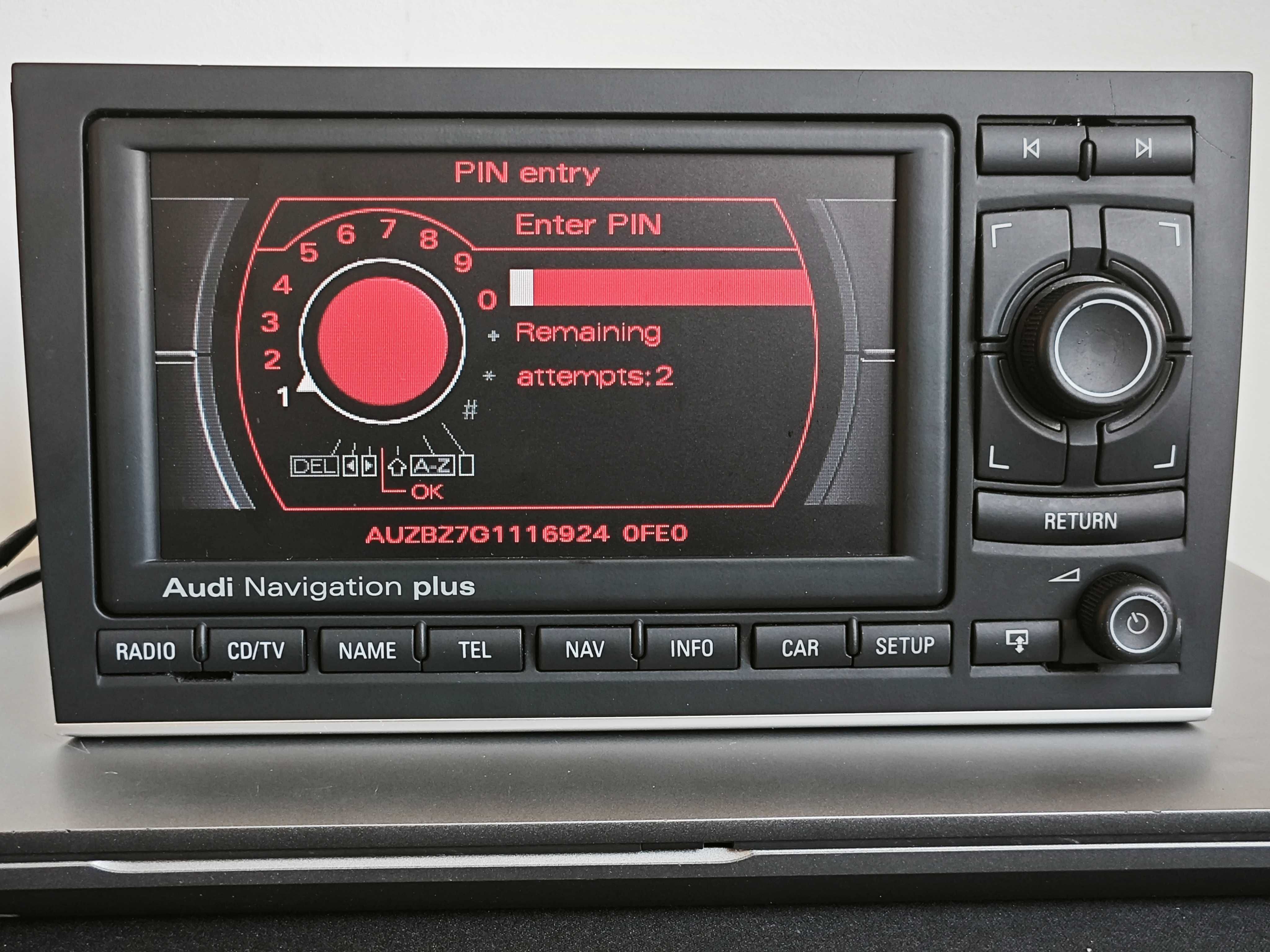 Radio nawigację RNS-E RNSE Audi A4 B6 B7 Seata audi navigation plus na