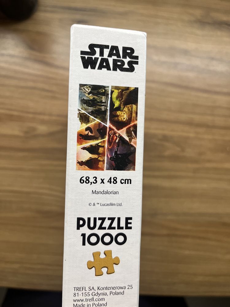 Puzzle Trefl Star wars 1000 elementów