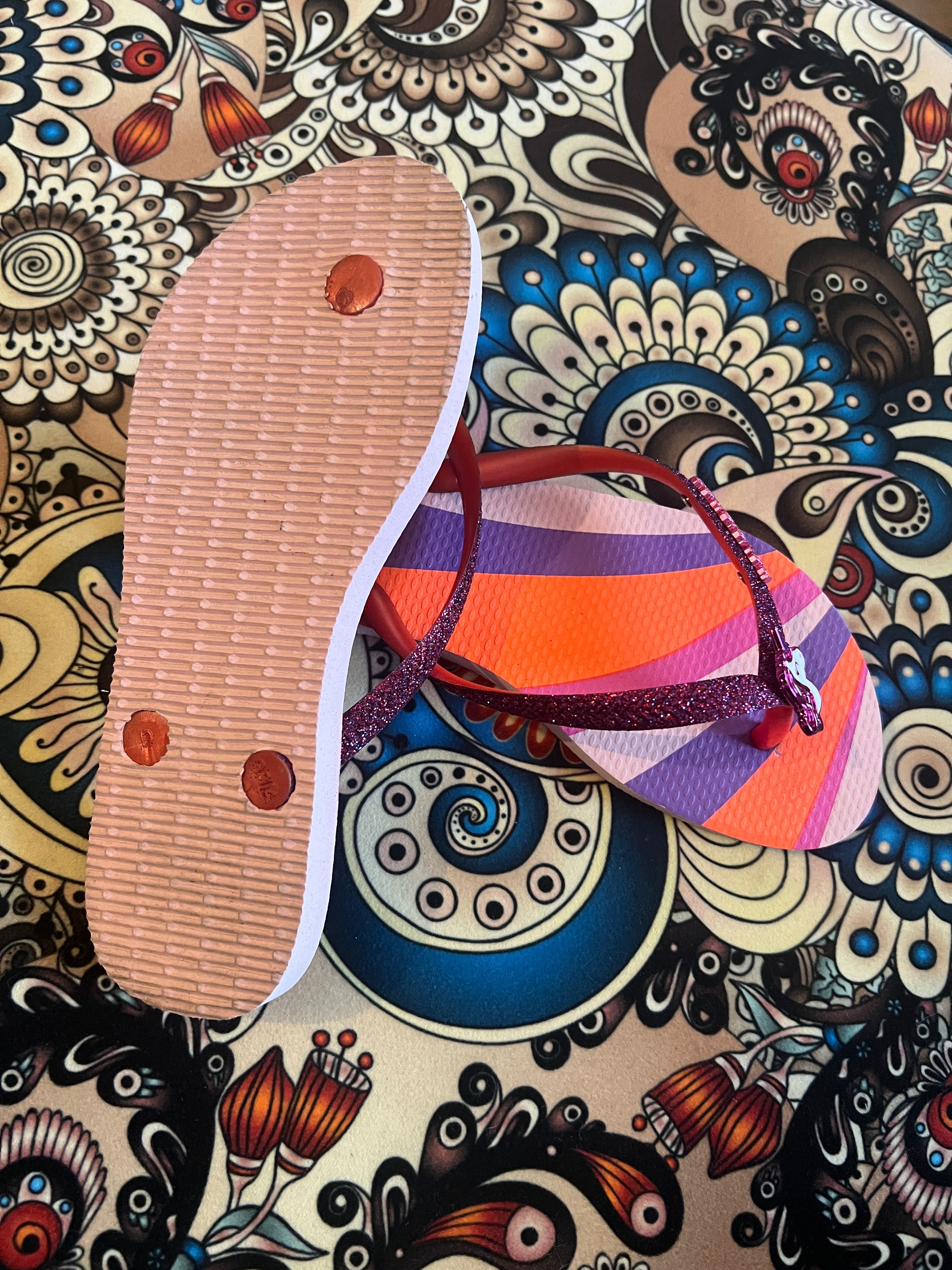 Klapki japonki HAVAIANAS dla dziewczynki nowe nieużywane rozmiar 33/34