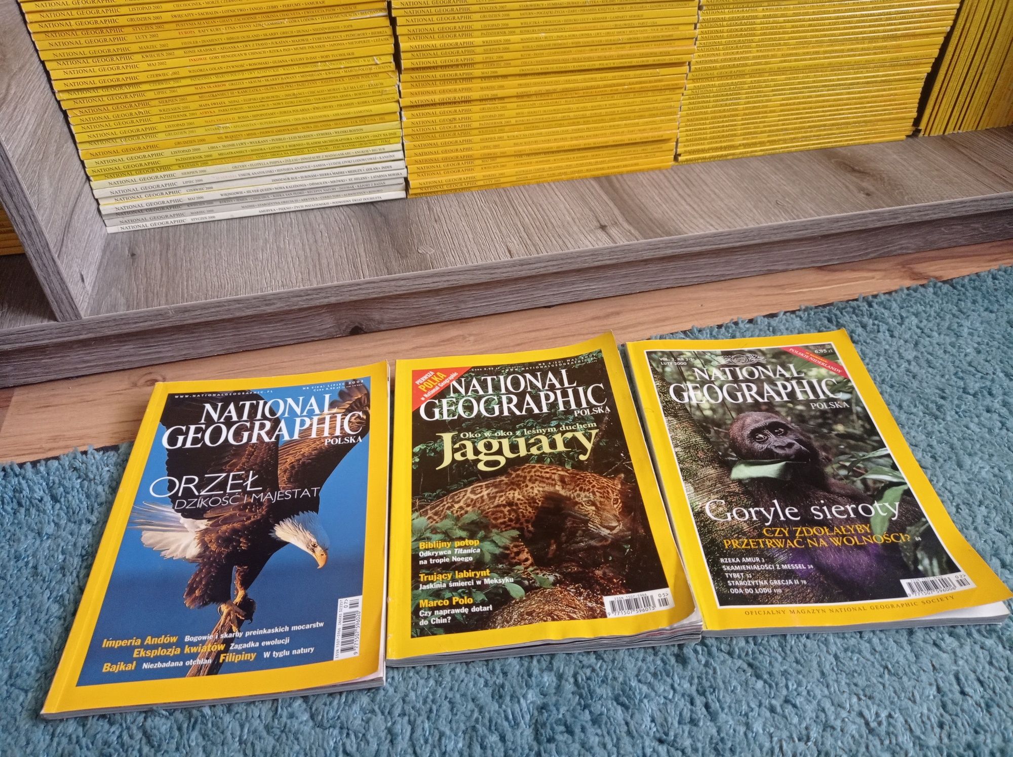National Geographic czasopisma z lat 2000 - 2022