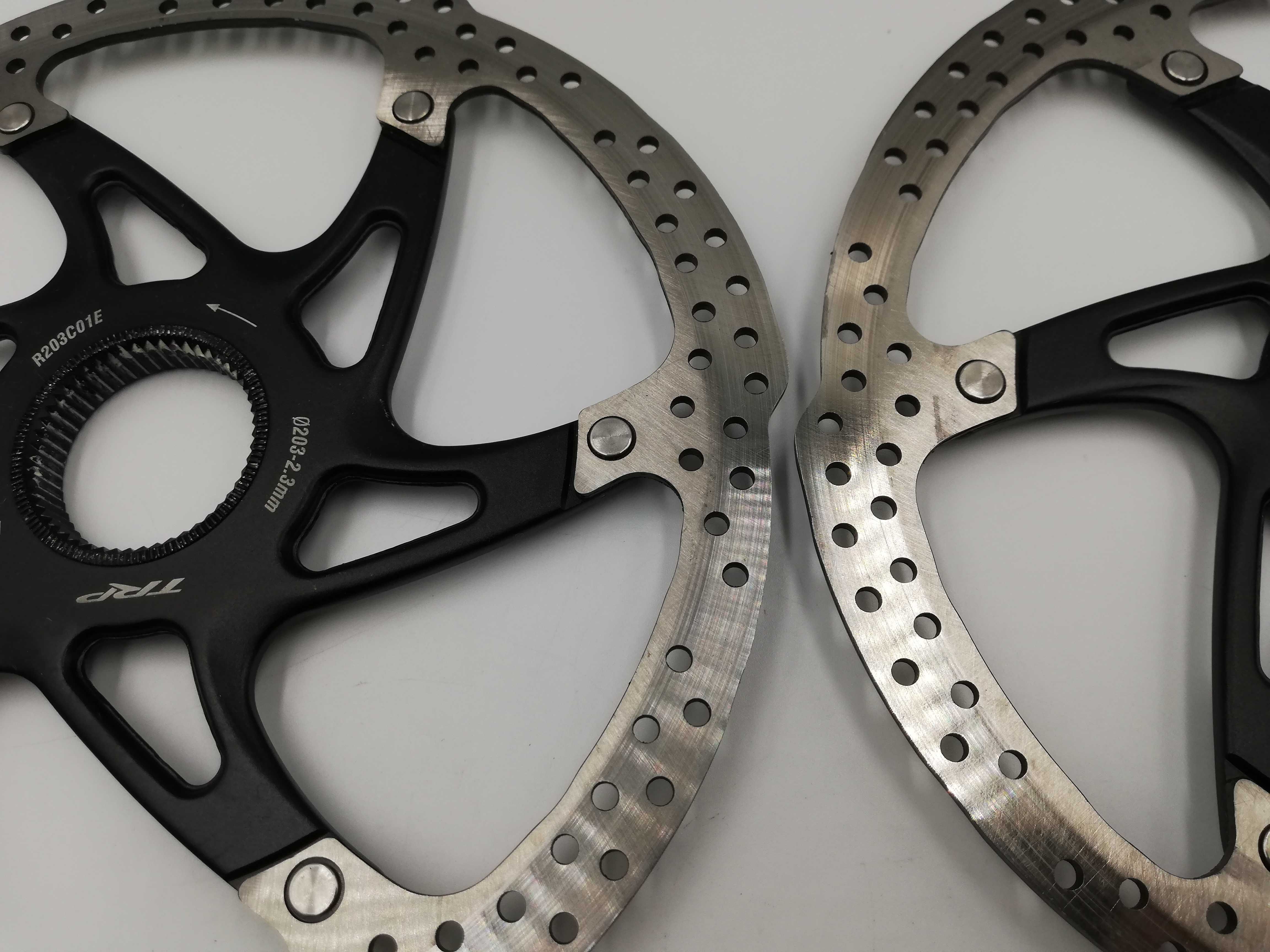 Tarcze hamulcowe TRP R203C01E / 203mm centerlock / komplet