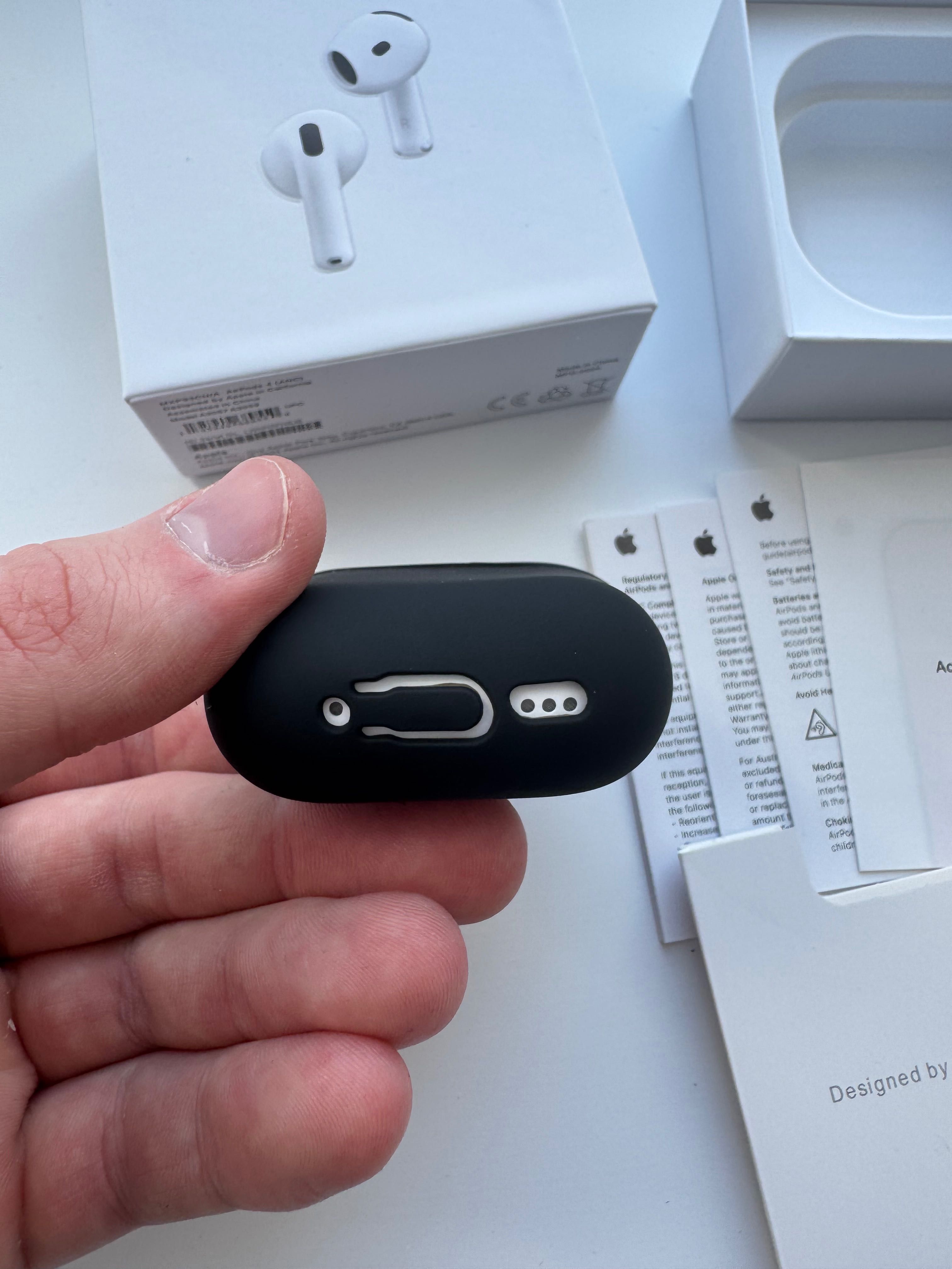+ чохол подарунок AirPods 4 ( Активне шумопоглинання ) GEN 2024