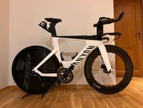 Canyon SpeedMax CF SLX rozm.M rower czasowy TT TRIATHLON, Zipp