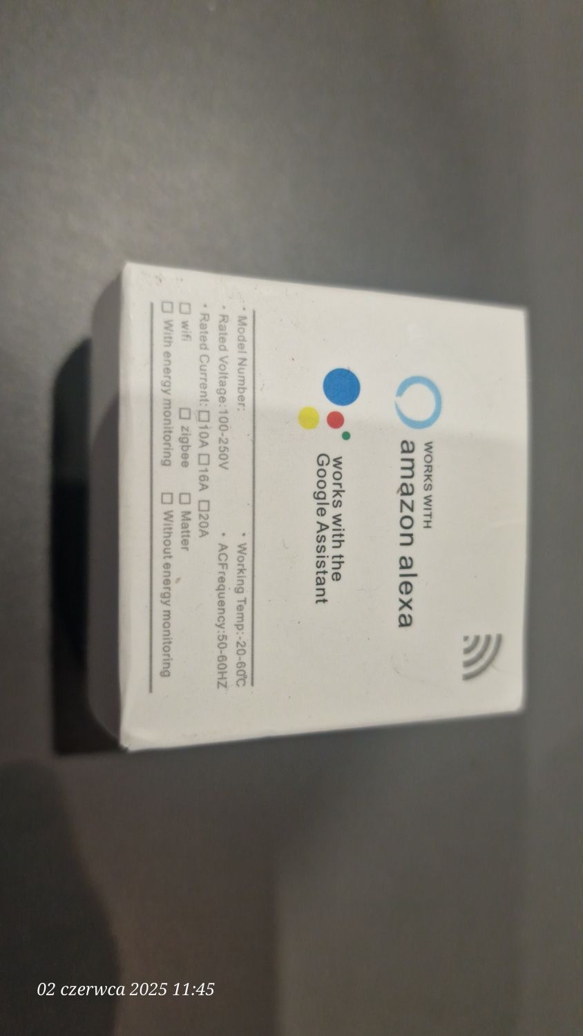 10 sztuk Przelacznik dopuszkowy Smart Zigbee Ewelink BSD17 16A