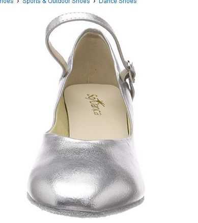 srebrne skórzane buty latino rozm 39 wkladka 25cm taneczne