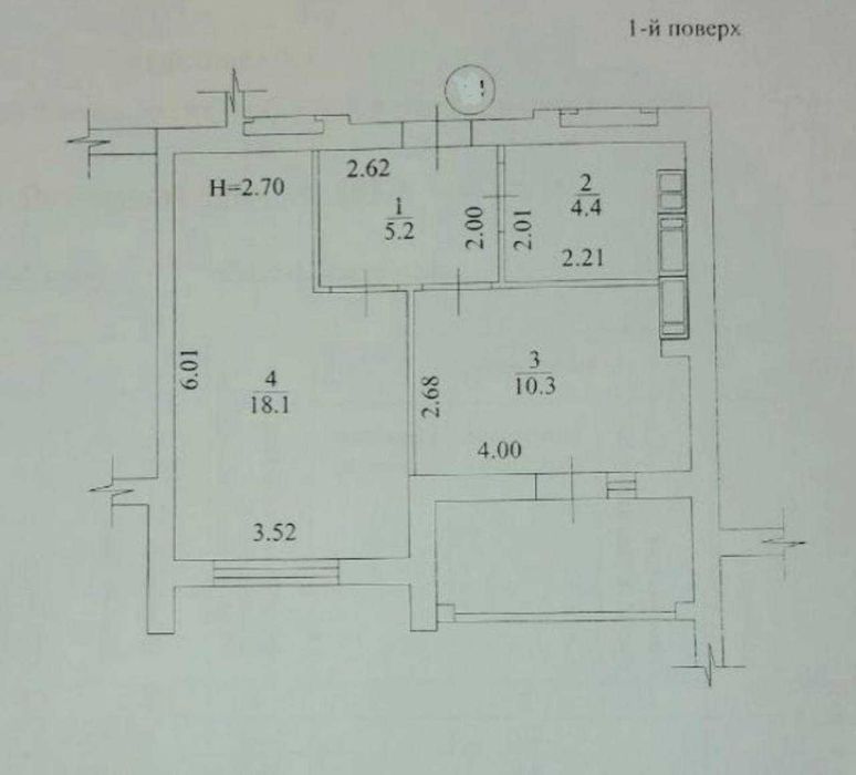 Продам 1-к квартиру ЖК Сказка 40,6м2