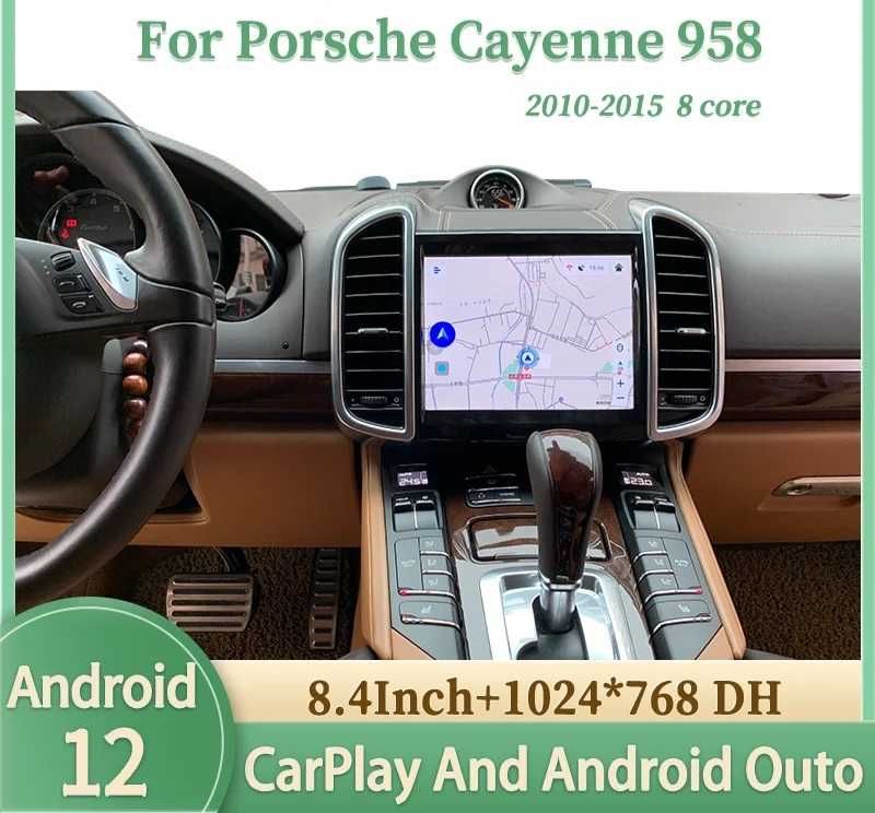 Мультимедиа магнитола монитор Android Porsche Cayenne Порше