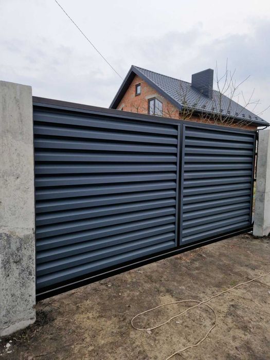 ВИГОТОВЛЕННЯ Металеві брами • Ворота • Хвиртки • Огорожа ‼️АВТОМАТИКА