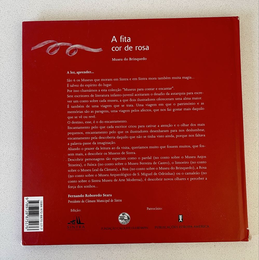 Livro - A fita cor de rosa -