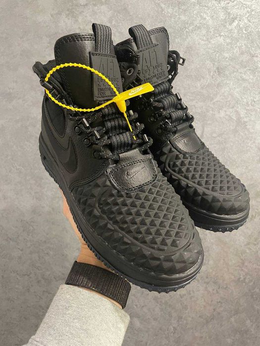 Кросівки зимові Nike Lunar Force 1 Duckboot 17 premium з хутром