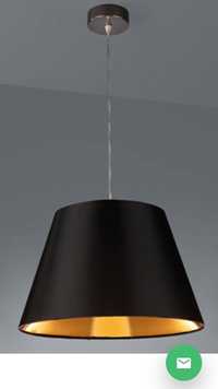Черный подвесной светильник
