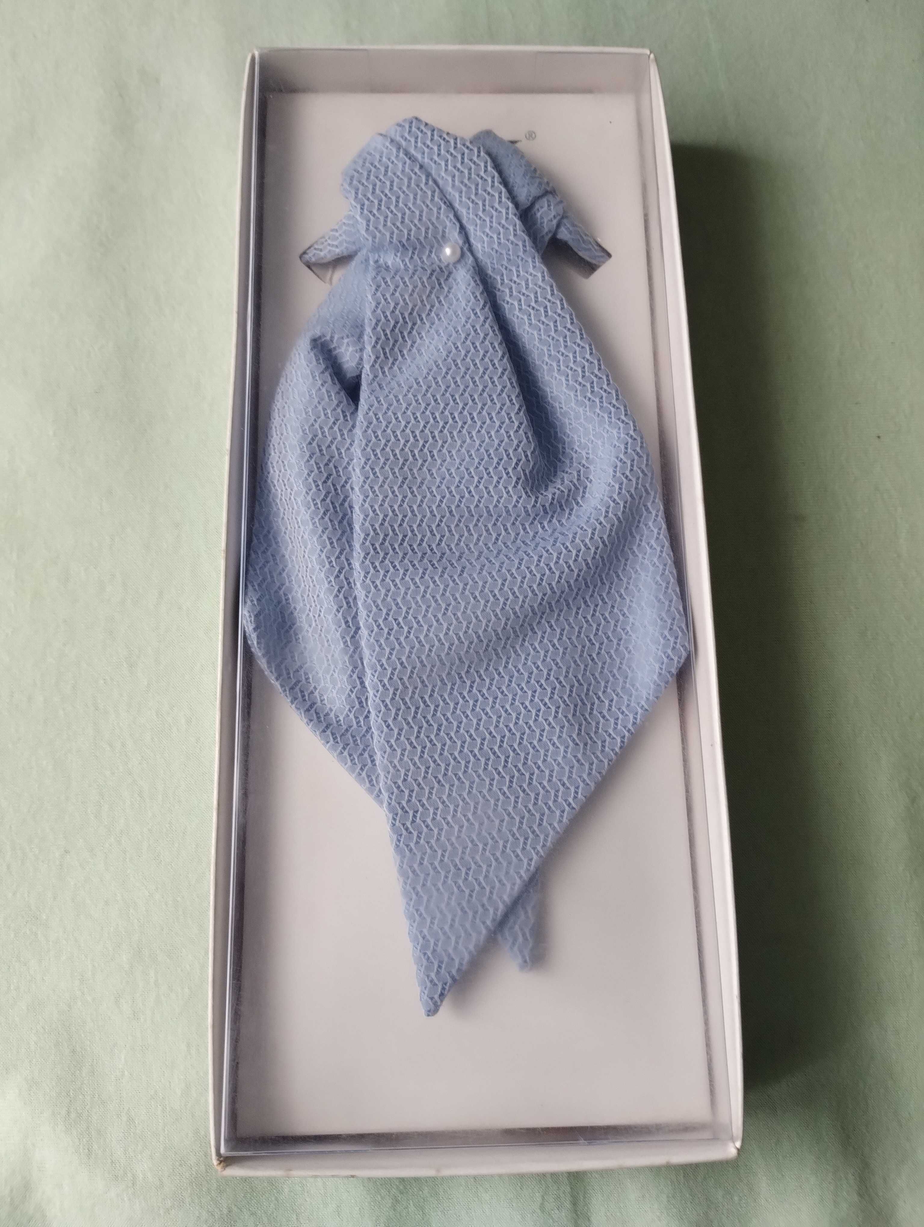 Musznik, plastron wizytowy DIUK + poszetka