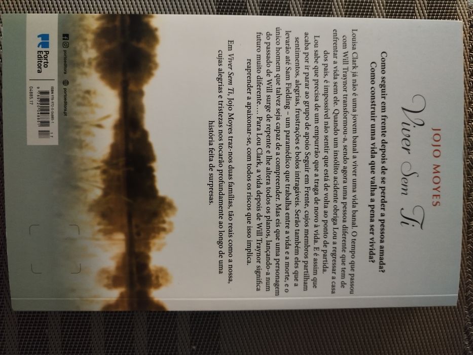 Livro Viver sem ti - Jojo Moyes (NOVO)