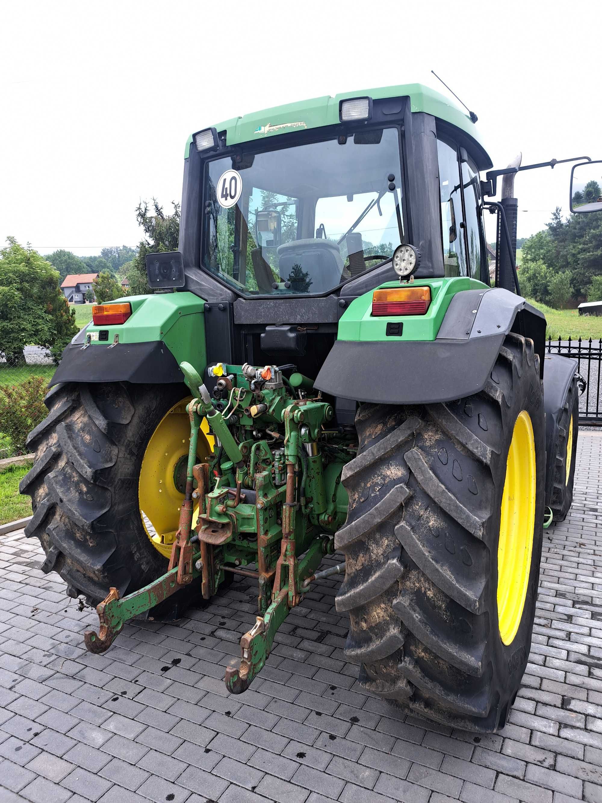 John Deere 6506 pneumatyka