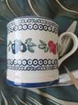 Kubek porcelanowy nowy.