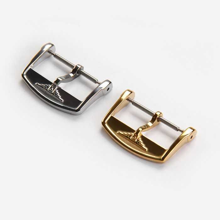 Klamra do zegarka Longines złota klamerka do paska 16mm 18mm sprzączka