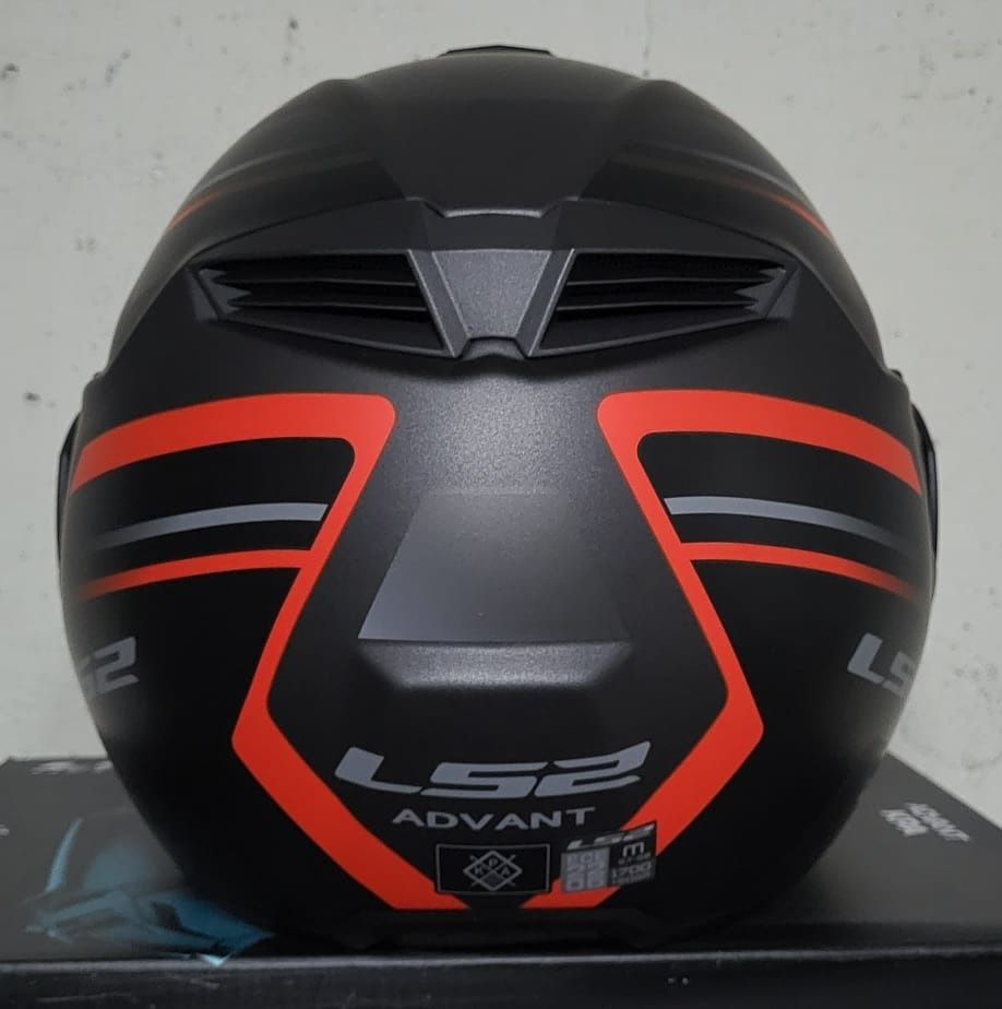 Capacete LS2 FF906 Advant Kuka Black / Red Matt ( M )( NOVO )