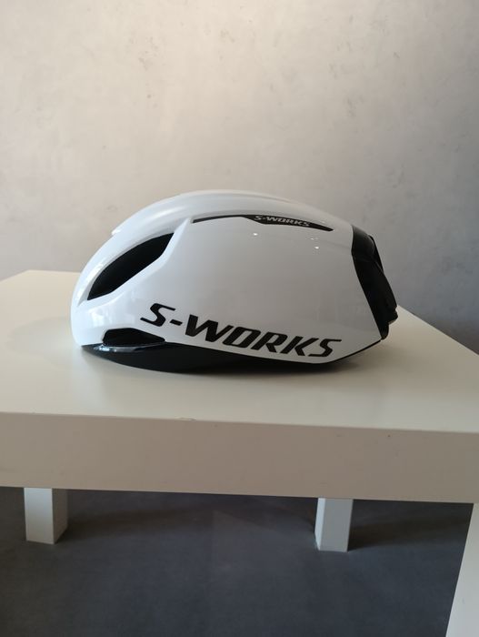 S-works evade 3 white-black, новый велосипедный шлем