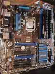 Płyta główna MSI Z97-G43, 16 GB RAM 2133 mhz