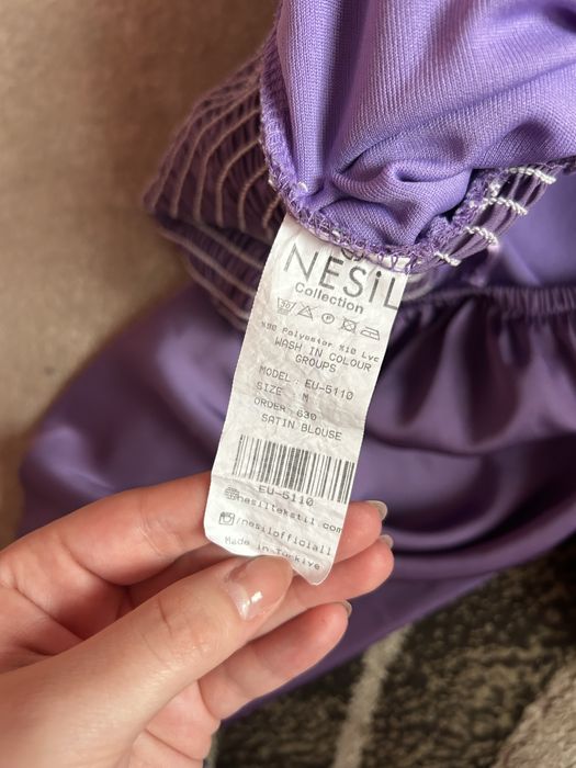 Фіолетовий топ nesil collection, m
