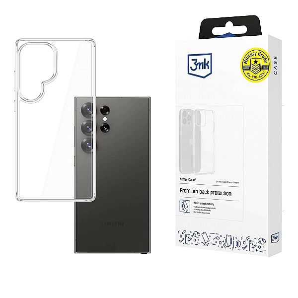 Etui 3mk Armor Case na Samsung Galaxy S25 Ultra - przezroczyste