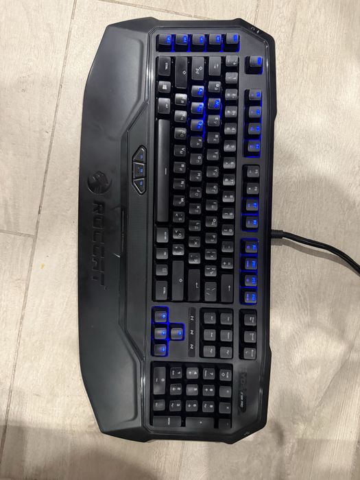 Клавіатура дротова Roccat Ryos MK Pro Cherry MX Brown USB