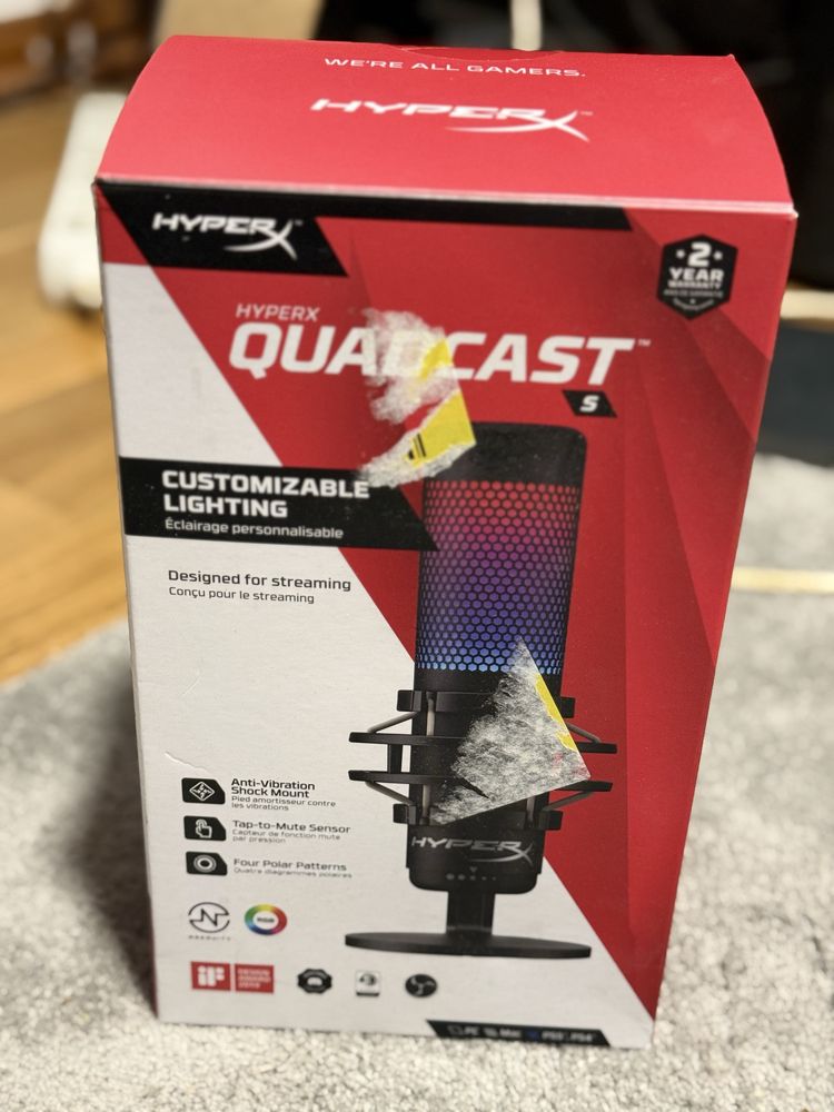 Microfone HyperX