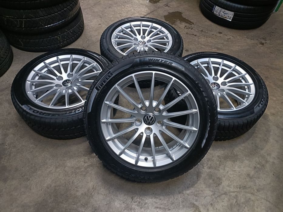 Alufelgi Koła zimowe VW 17 cali 5x112 Passat Tiguan CC Arteon