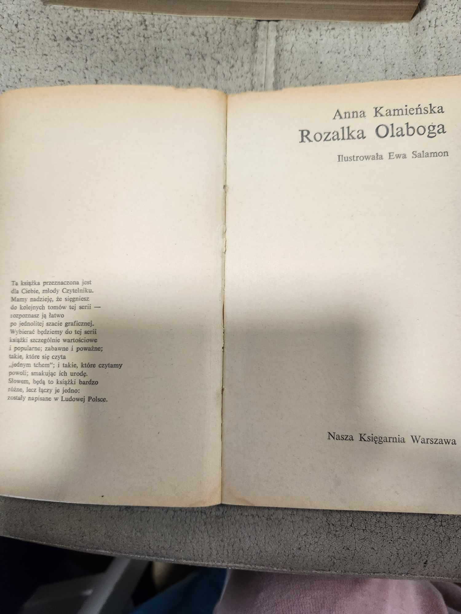 Rozalka Olaboca Anna Kamieńska 1973