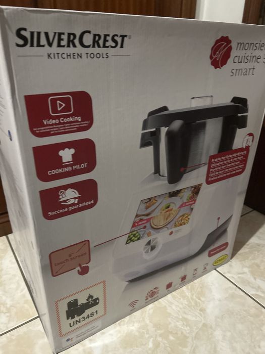 Robot cozinha Monsieur Cuisine Smart lidl NOVO