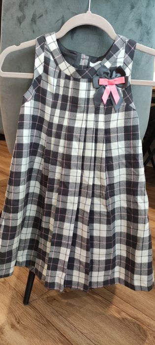 Sukienka w kratkę cool club r. 122