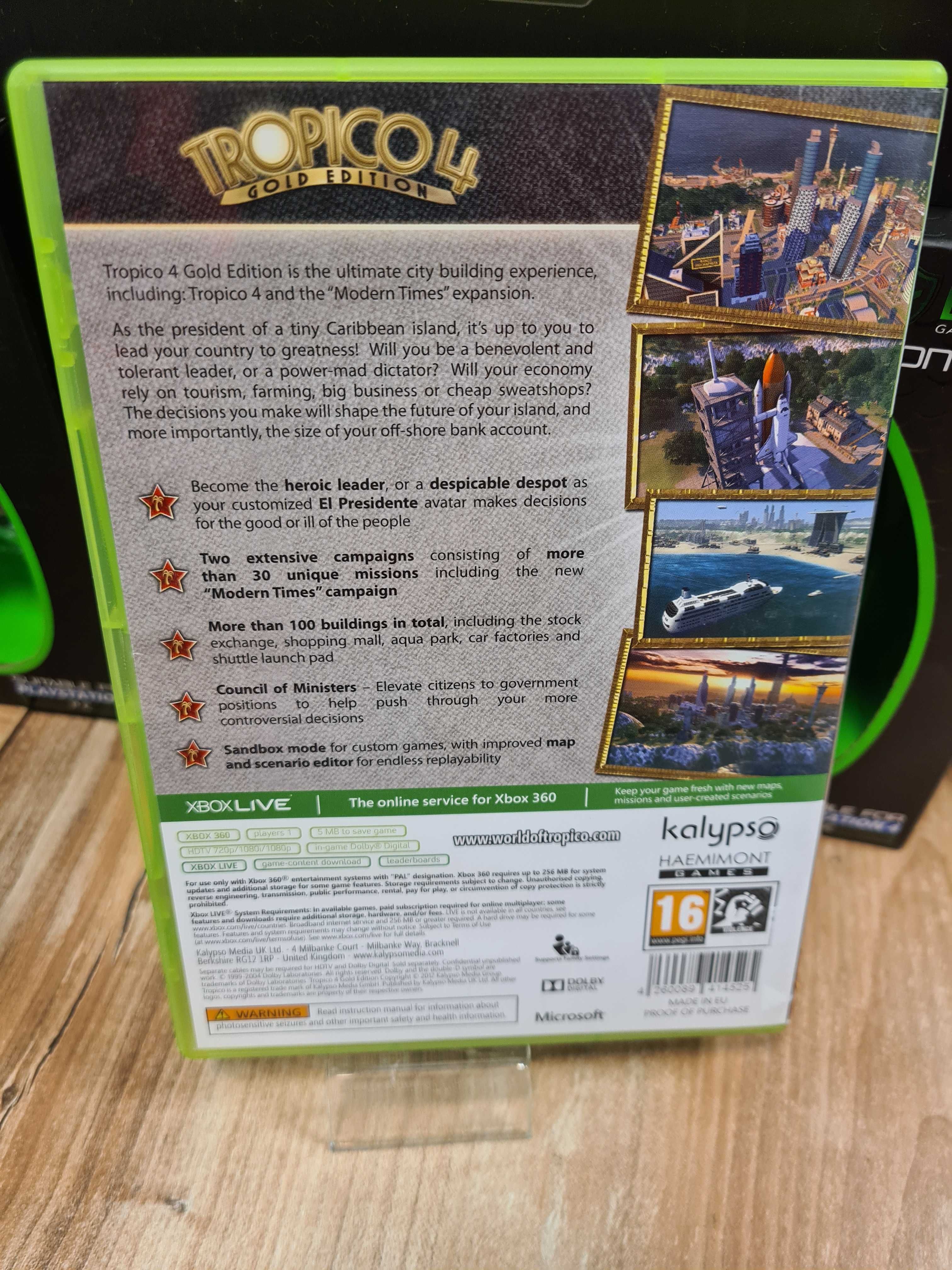 Tropico 4 XBOX 360, Sklep Wysyłka Wymiana