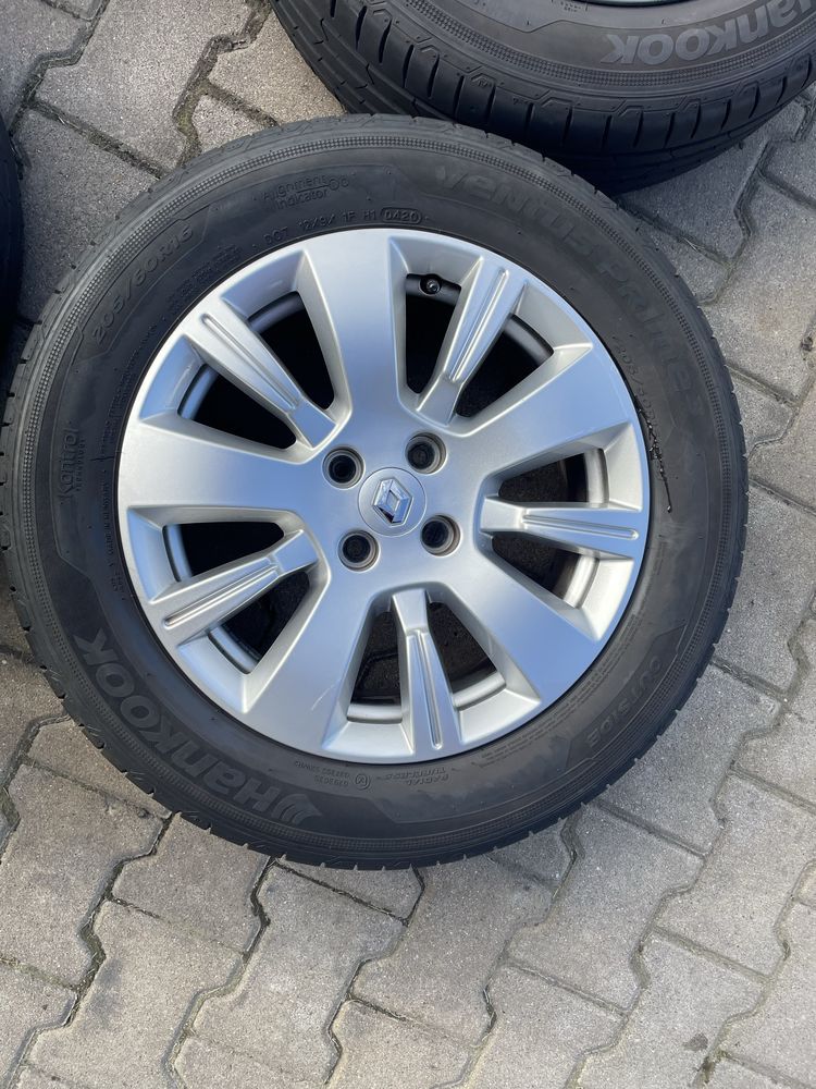 Kola felgi renaut captur 16 calu 4x100 opony 205/60/16 hankook