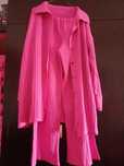 Conjunto  de malha rosa