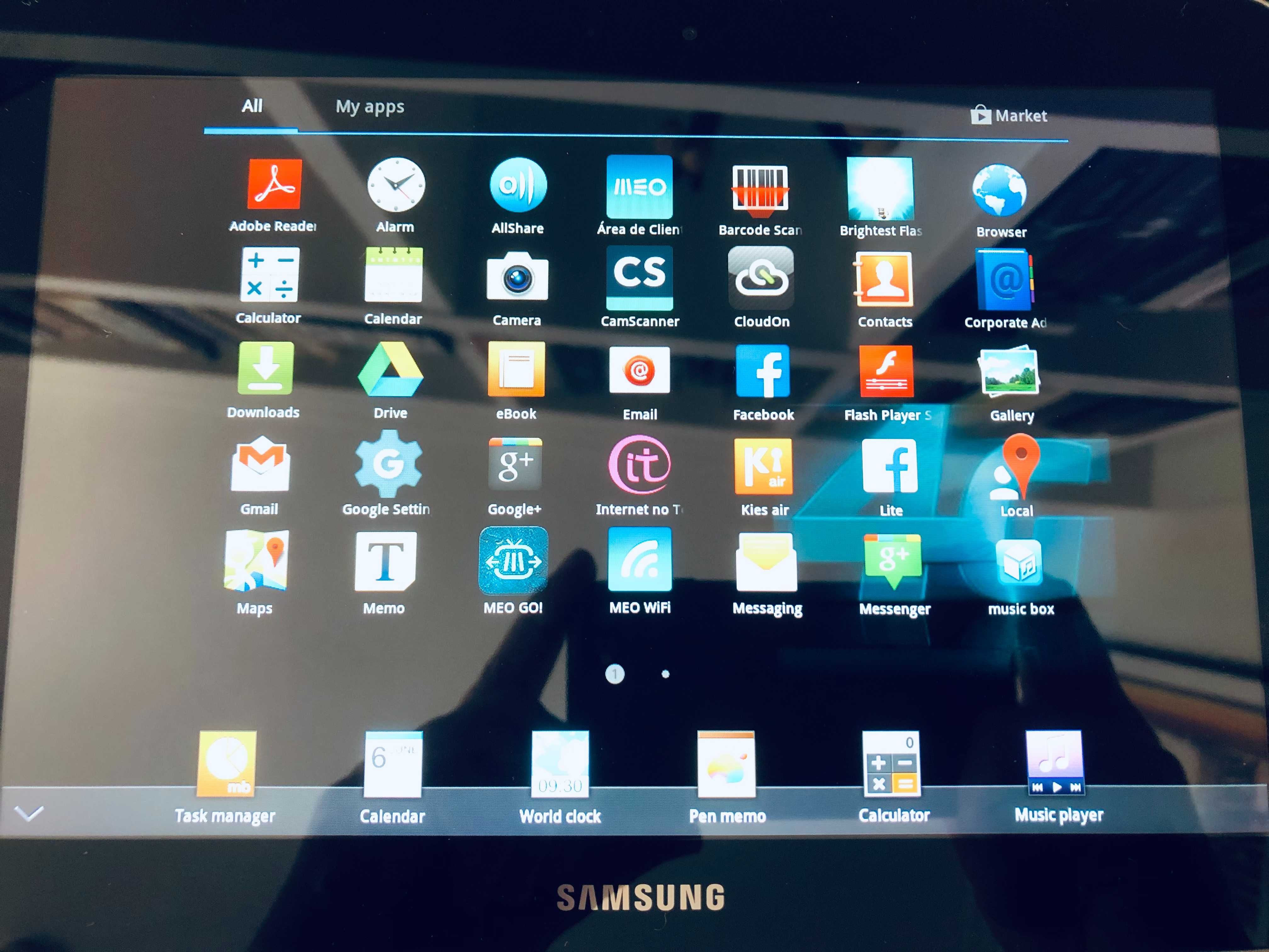 Samsung Galaxy Tab 8.9 LTE (4G + WiFi) - modelo G3-P7320