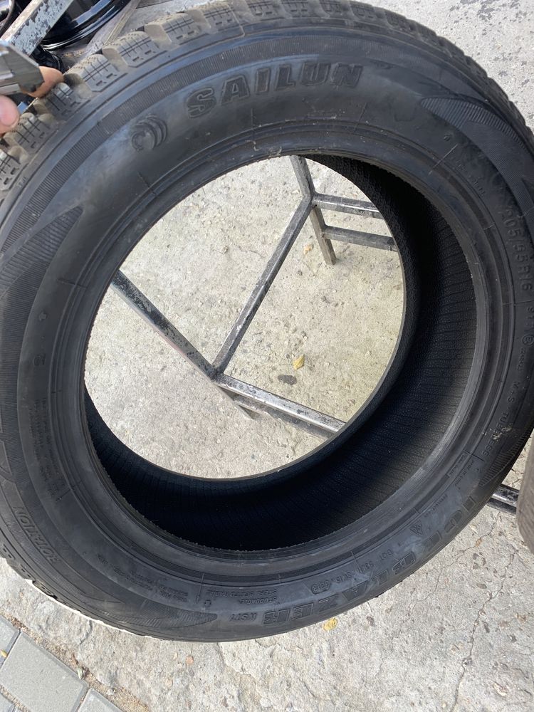 205/55r16 zima pojedyncze jak nowe conti dunlop hankook sailun lassa