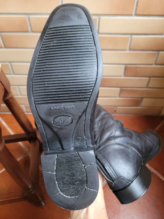 Botas de equitacao dressage chester tam 40