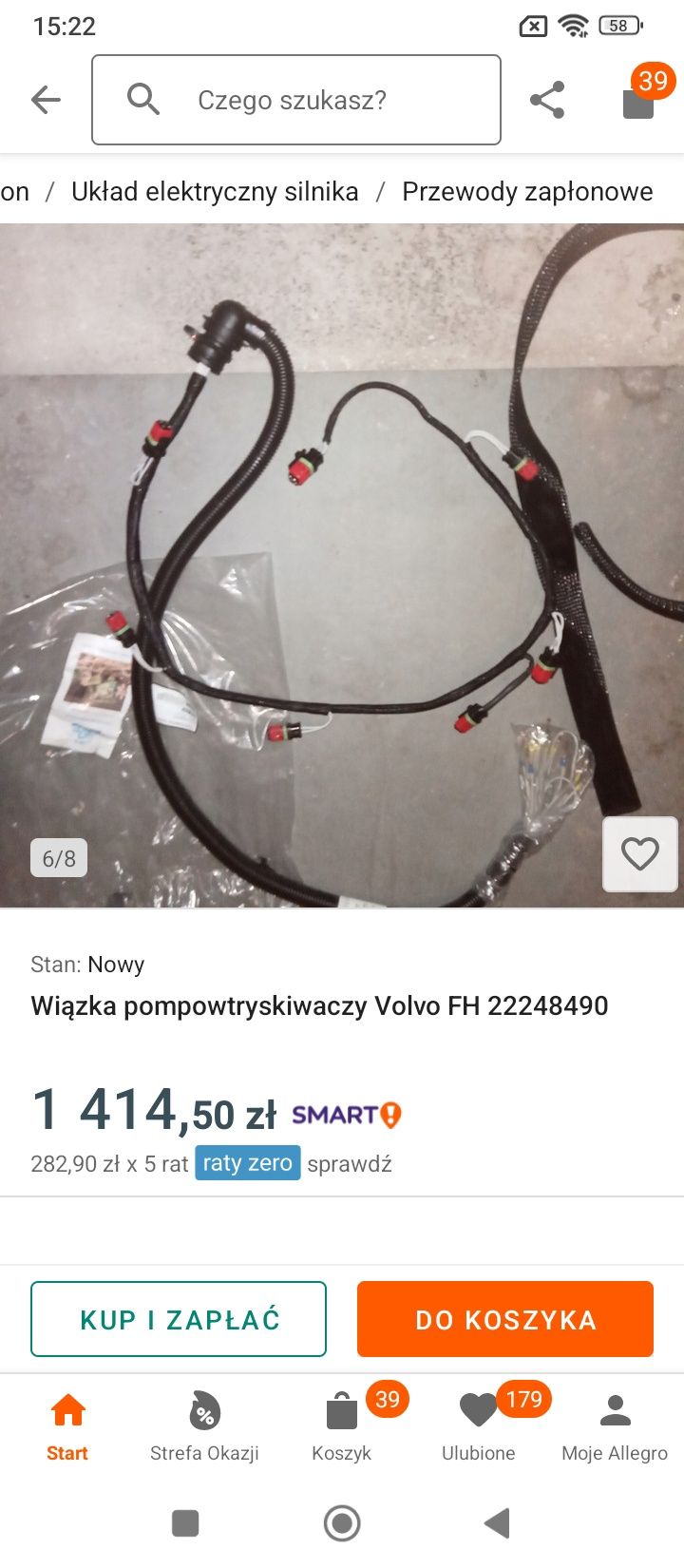 Wiązka przewodów wtryskiwaczy Renault trucks Volvo mack L4