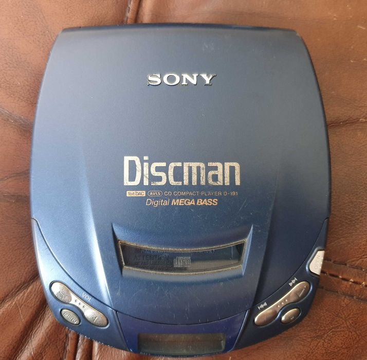 Discman Sony cd compact player D-191 - vintage