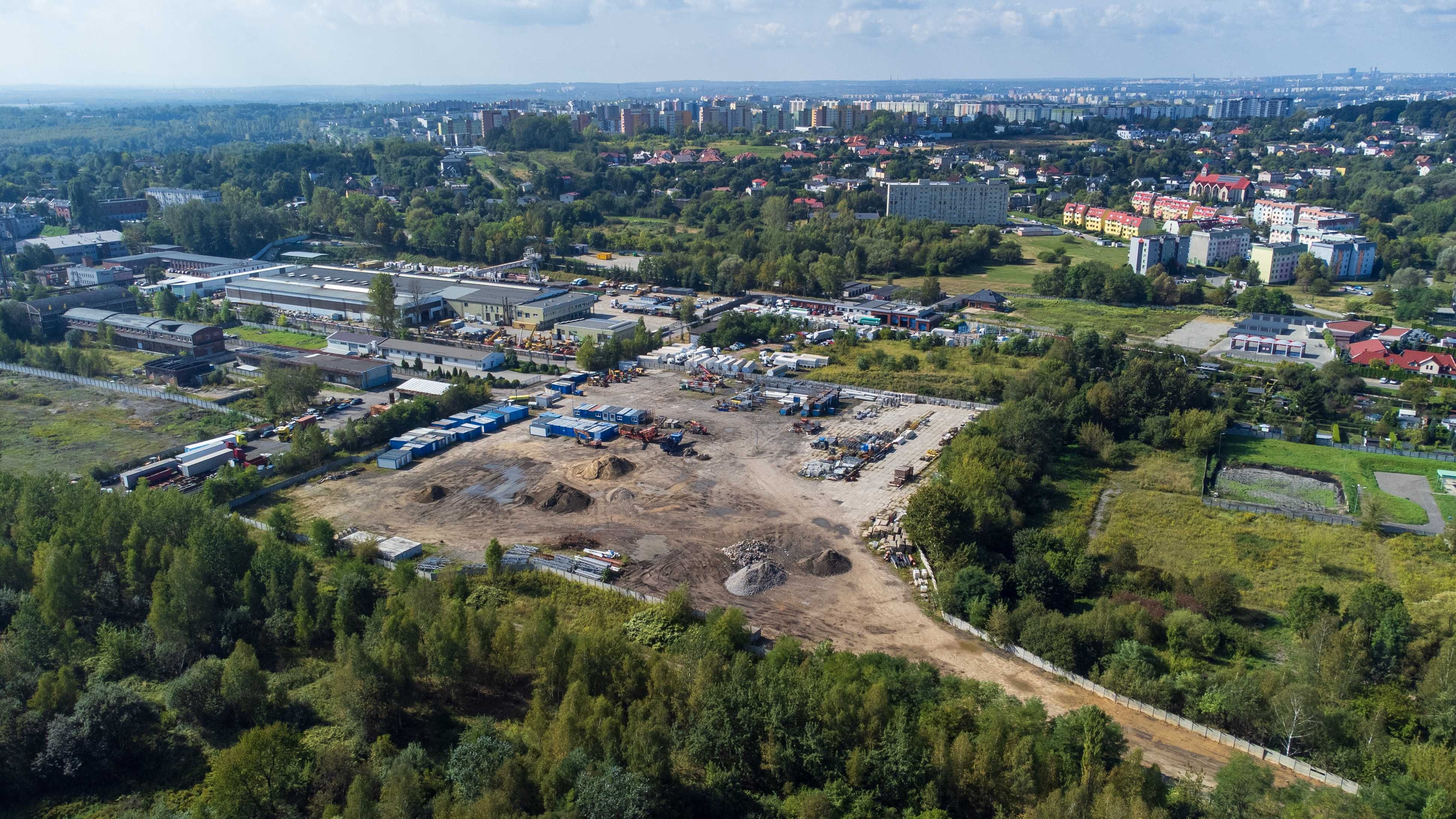Wynajmę plac pod parking/ halę/ magazyn/ usługi/ produkcję -Sosnowiec