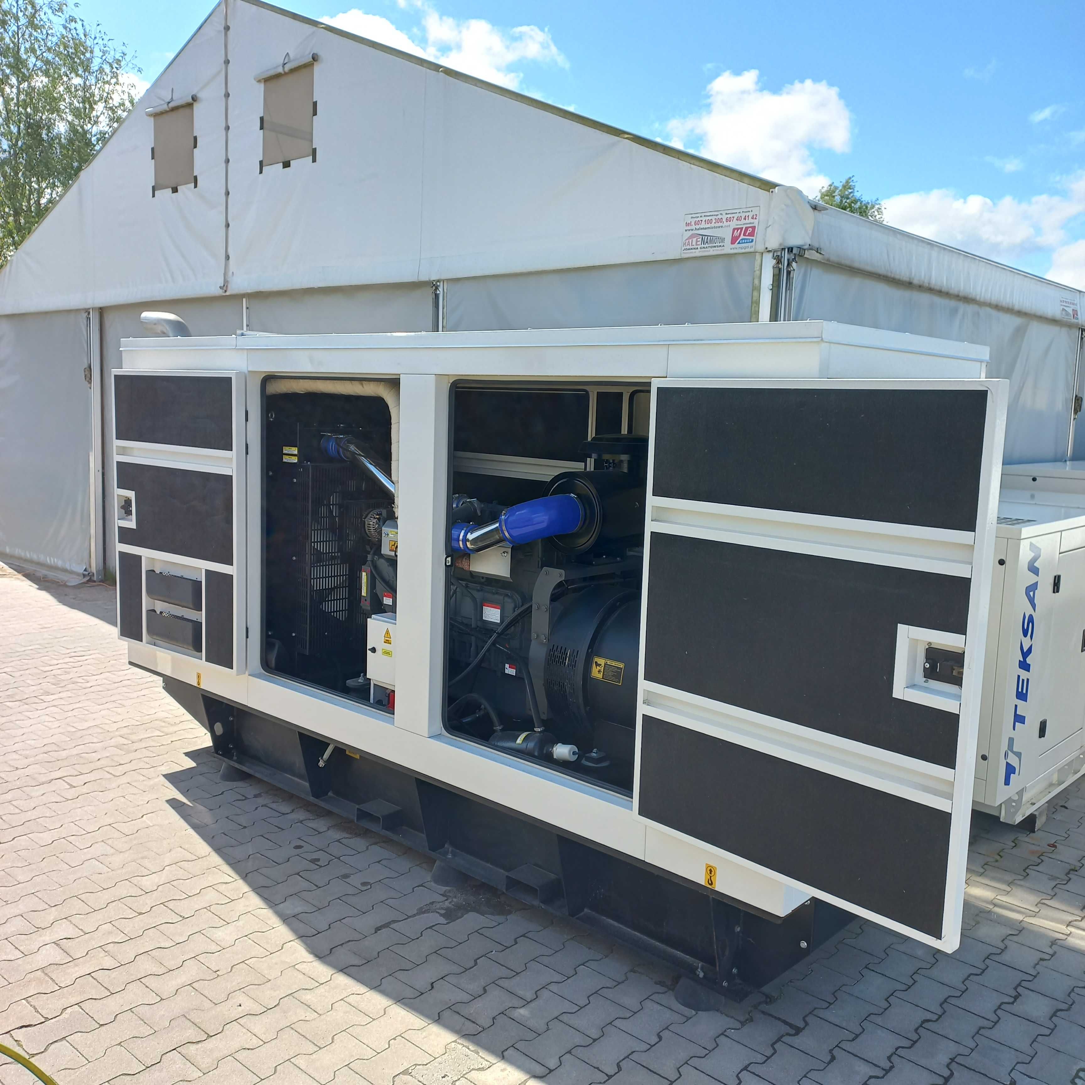 Agregat prądotwórczy 330 kVA / 264 kW diesel electronic SILCO Gdańsk