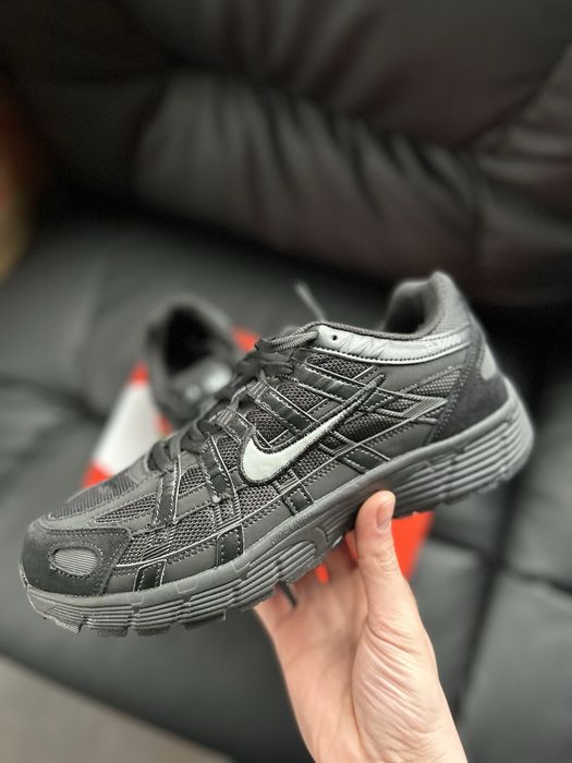Чоловічі кросівки Nike P-6000 cordura термо чорні