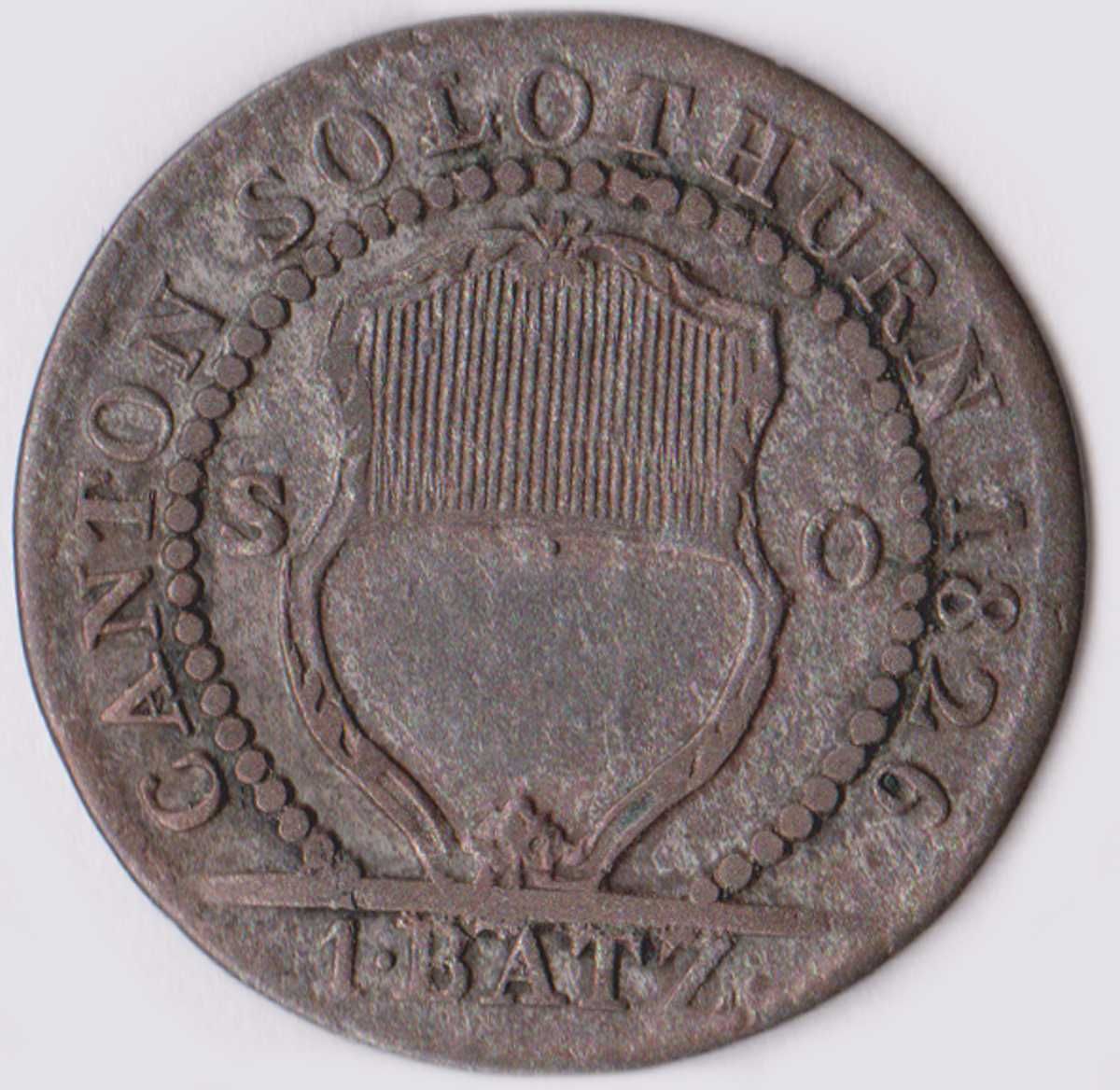 Moedas Raras Cantões Suíços e Sacro Imperio Romano (1634.1826)