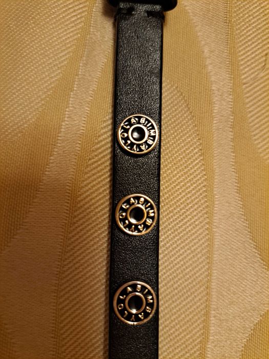 Pulseira Bimba y Lola preta e dourada