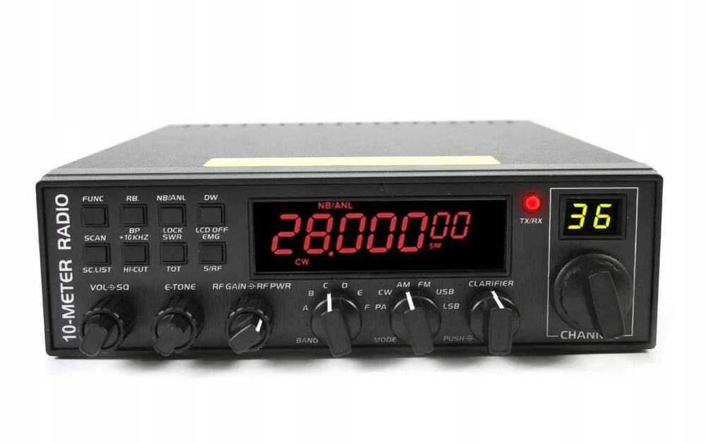 Dynascan AT-5555PLUS/N
CB radiotelefon 10m AM/FM/SSB moc do 40W