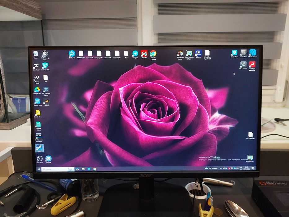 Продам монітор Acer , 100герц, 21.5 дюйма.