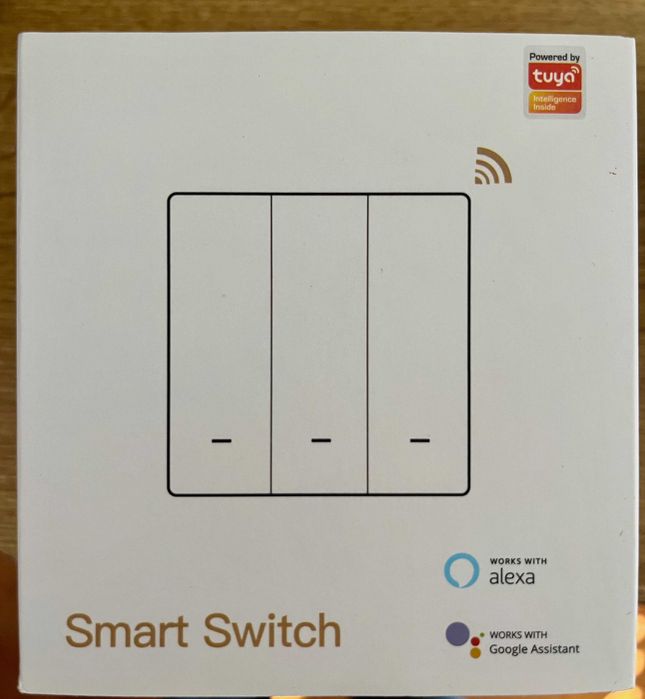 Interruptor Push - 2 e 1 TECLAS - Zigbee 3.0 - Branco e Cinza