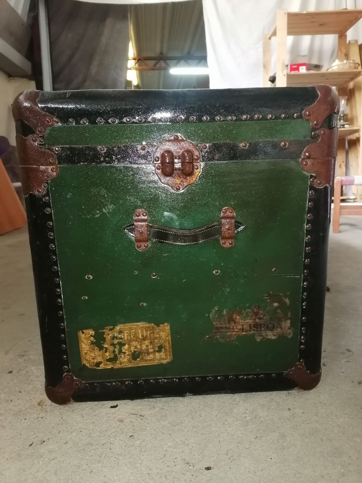 Arca antiga vintage